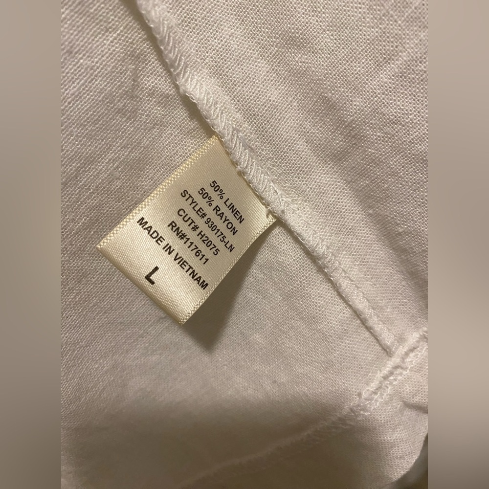 Linen Cropped Jacket - Picture 4 of 9